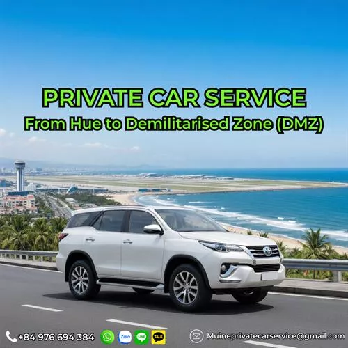 Hue to DMZ Private Car
